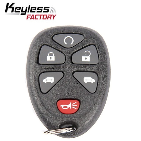Keyless Factory KeylessFactory GM 6-Button Keyless Entry Remote R-GM-KOB-6